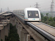 Vlak "maglev" v Číně