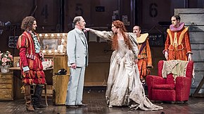 The "fine arts": Expression of cultural creation (scene from the musical Kiss me, Kate)
