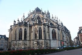 Saint-Cyr-et-Sainte-Julitte cathedral in Nevers.