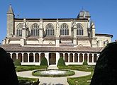 Garden of Notre-Dame de Marmande.