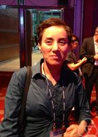 Mirzakhani en agosto de 2014  
