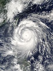 Taifuun Meranti septembris 2016