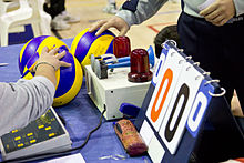 Recorder table with counter
