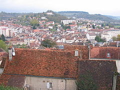 View of Montbard.
