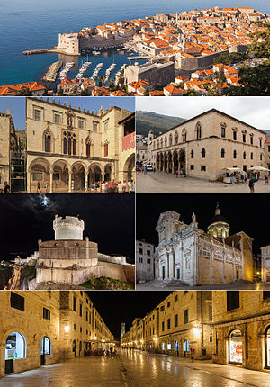 die ummauerte Stadt Dubrovnik (Ragusa)