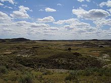 Montana Badlands (Hell Creek Formation) .