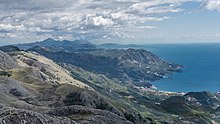 Adriatic coast near Budva in Montenegro