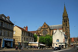 Sacre Coeur church, Moulins.