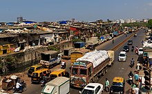 Increasing traffic leads to increasing air pollution