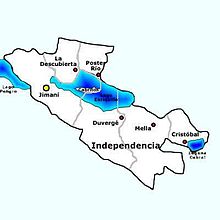 Obce provincie Independencia