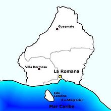 Stadtbezirke der Provinz La Romana