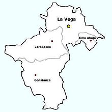 Municípios da Província de La Vega