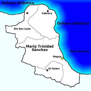 Kommunerne i María Trinidad Sánchez-provinsen  