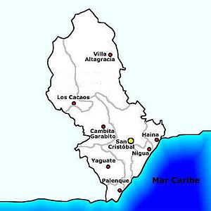 Obce provincie San Cristóbal