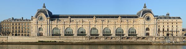 Museum von Orsay, vom rechten Seine-Ufer aus gesehen