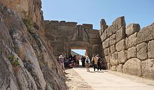 Visitors at the Lion's Gate, 2013