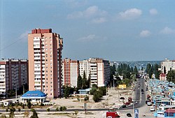 Mykolaiv, näkymä Namyvin pienalueelle.  