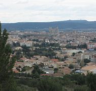 View of the city.