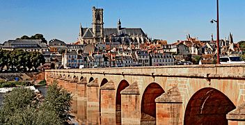 Nevers cathedral.