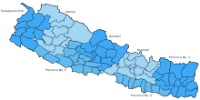 Subdiviziunile administrative ale Nepalului  