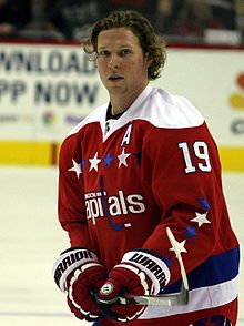 Nicklas Backström, Washington Capitalsin varakapteeni vuodesta 2010 lähtien.  