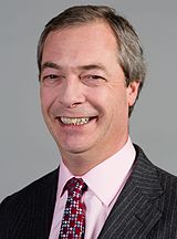 Nigel Farage, en populær euroskeptiker.