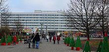 New town hall on Friedrich-Engels-Ring