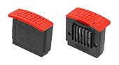 Front and rear view of an Expansion Pak