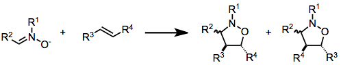 Nitrone olefin cycloaddition