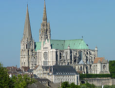 Chartres cathedral.