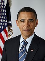 Barack Obama, joka valittiin toiselle kaudelle Yhdysvaltain presidentiksi.  