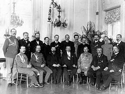 Una rara fotografía: El grupo de contrainteligencia del Zar, Okhrana, tomada en San Petersburgo en 1905