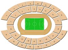 Stadium map