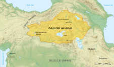Арменско царство при династията на Оронтидите, 250 г. пр.н.е.