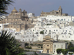 The medieval town of Ostuni