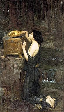 John William Waterhouse: Pandora, 1896  
