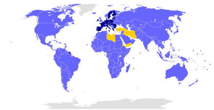 Paris Agreement signed and ratified signed but not yet ratified Signatory and ratifying States of the European Union