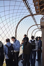 The top observation deck