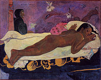Paul Gauguin, Το πνεύμα των νεκρών φυλάει σκοπιά, 1892