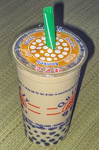 Eine Tasse Blubbertee