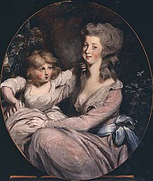 Peggy Shippen Arnold și fiica ei, de Sir Thomas Lawrence  