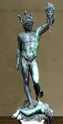Perseus ja Meduusan pää, Benvenuto Cellini (1554)