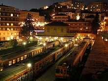 Stazione ferroviaria di Santa Anna.