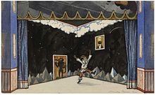 Petrushka's værelse af Benois  