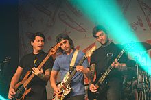 Pierce the Veil perform at Live Music Hall in Cologne, 2016.