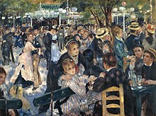 Pierre-Auguste Renoir: Bal du moulin de la Galette, 1876  