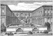 Ammanati's garden facade