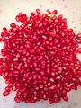 Seeds of pomegranate