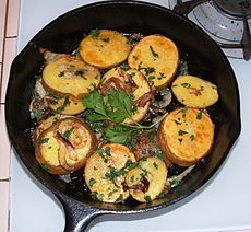Bulvės Lyonnaise