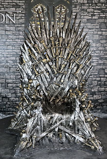 Replica of the Iron Throne